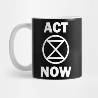 ACT NOW Extinction Rebellion Mug